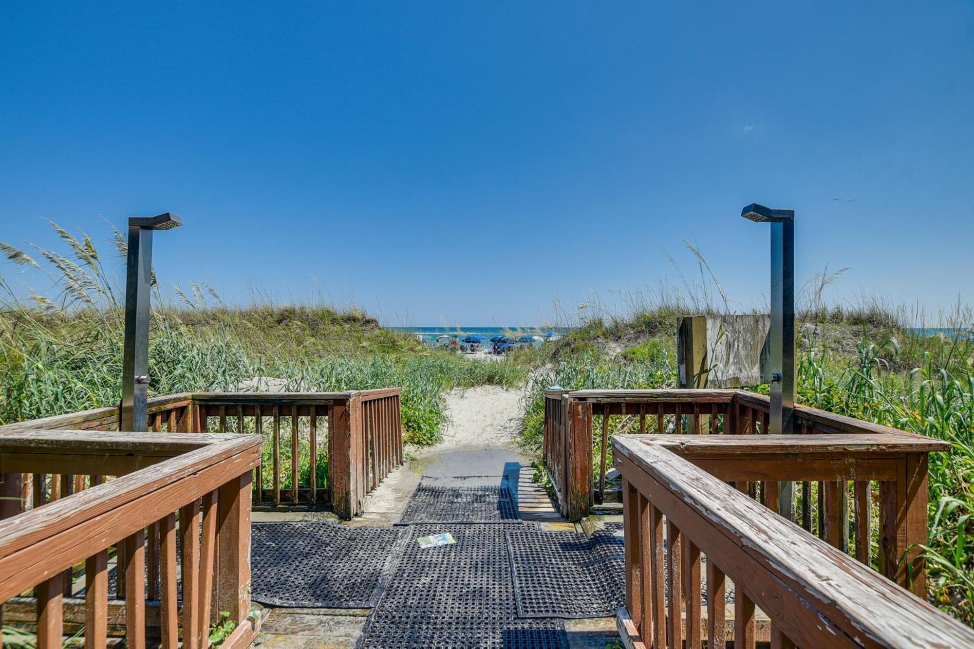 Oceanfront North Myrtle Beach Condo With Views! Dış mekan fotoğraf